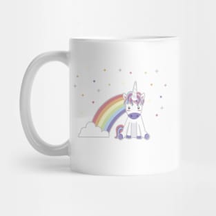 Kawaii Unicorn Illustration Mug